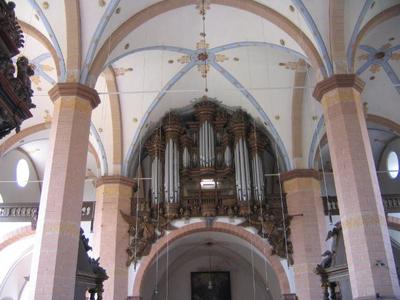 Bild vergrern: Orgel in der Kloterkirche