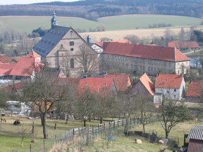 Bild vergrern: Blick auf Klosteranlage vom Westerbeg-3