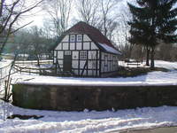 Bild vergrößern: Klostermühle im Schnee